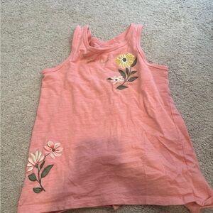 Carter's Pink Floral Tank Top